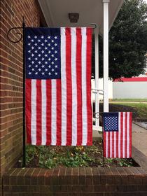 AMERICAN FLAG AND FLAGPOLE SALES BY BALD EAGLE FLAG STORE SERVING FREDERICKSBURG, RICHMOND, HAMPTON, NEWPORT NEWS, NORFOLK, VA BEACH, ARLINGTON, ALEXANDRIA, FAIRFAX, WINCHESTER, HARRISONBURG, ROANOKE, CHARLOTTESVILLE, WARRENTON, CULPEPER, REMINGTON, HAYMARKET, FRONT ROYAL, PHOTOGRAPH BY BALDEAGLEINDUSTRIES.COM (540) 374-3480 