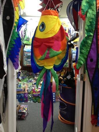 WINDSOCK AND WINDSOCK POLE BY BALD EAGLE FLAG STORE FREDERICKSBURG VA USA (540) 374-3480