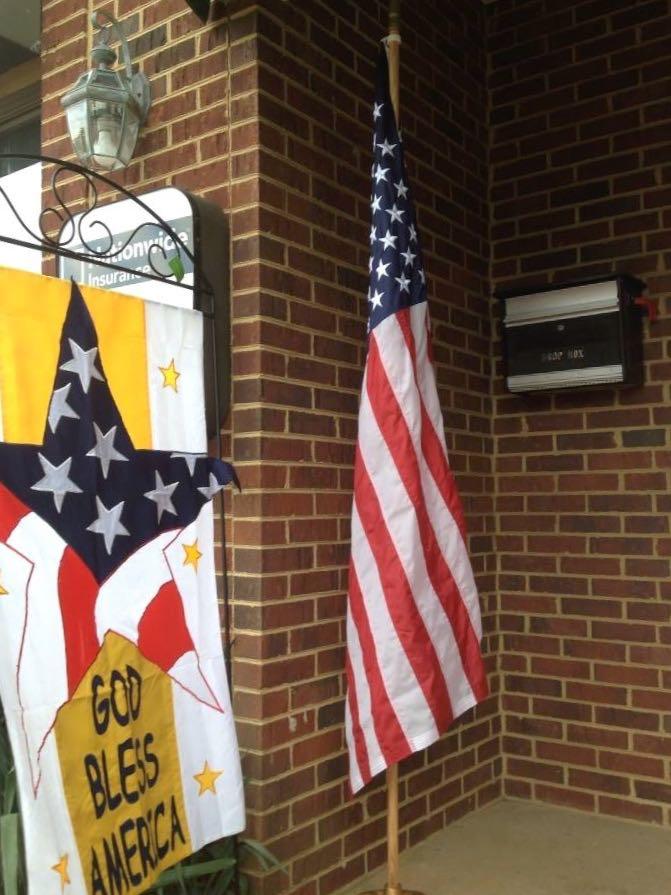 Commercial Flagpole, Flag and Flag Product by Bald Eagle Flag Store Division of Bald Eagle Industries Fredericksburg Virginia USA 540-374-3480 Sunrise on Daytona Beach Florida Family Time