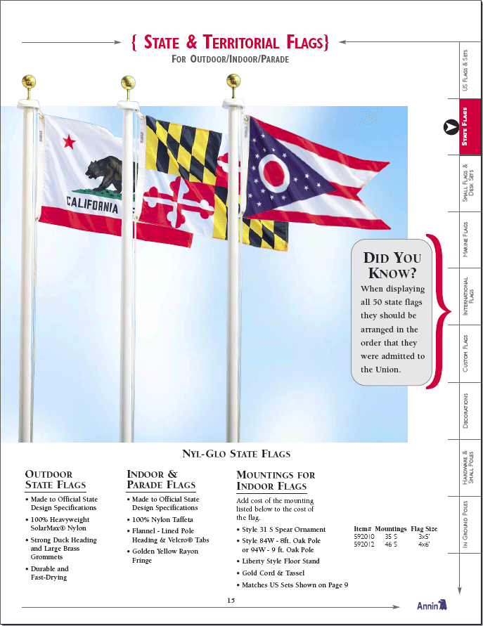 UNITED STATES FLAG SALES, FLAGPOLE SALES AND FLAG PRODUCTS BY BALD EAGLE INDUSTRIES, BALDEAGLEINDUSTRIES.COM (540) 374-3480