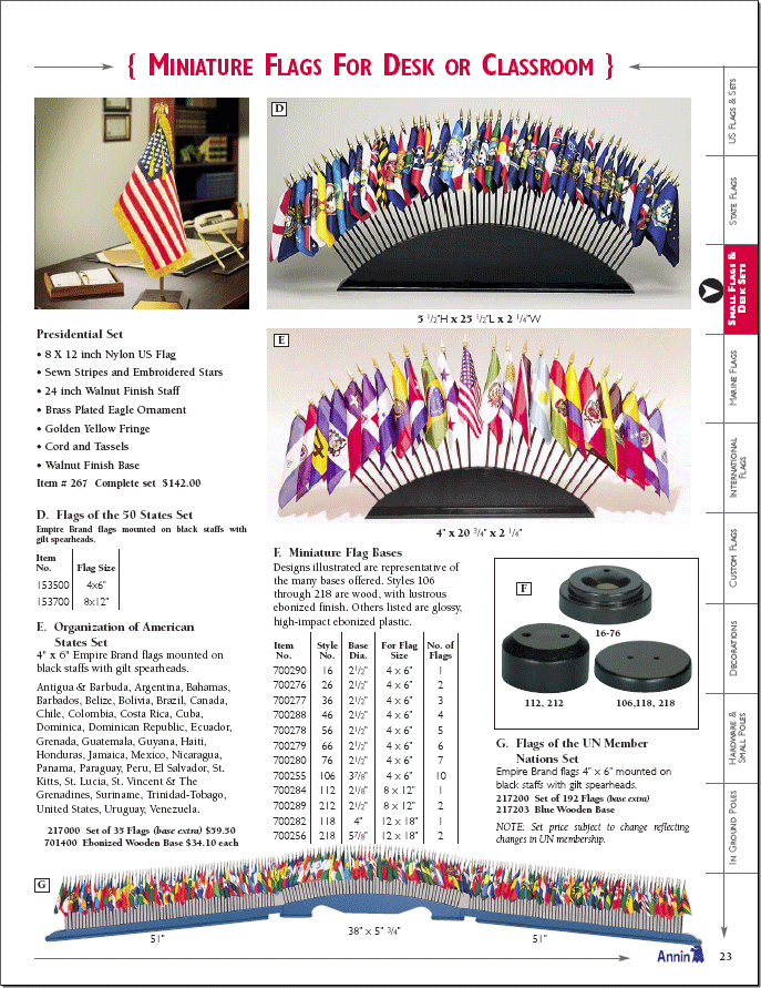 miniature flags for desk or classroom, small state flags, small foreign country flag, small united nations flags, flags of nations, country flag, united kingdom flag, mexico flag, spain flag, guatemala flag, el salvador flag, india flag, france flag, flag set, flag stand, annin flag, valley forge flag