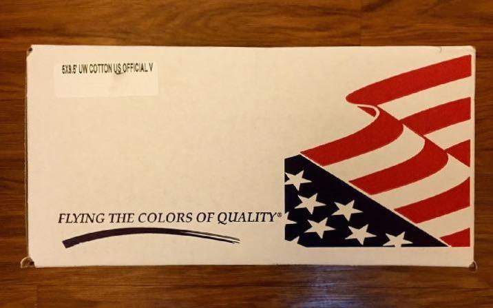 OFFICIAL VETERAN FLAG COTTON AMERICAN FLAG BY BALD EAGLE FLAG STORE FREDERICKSBURG VIRGINIA USA (540) 374-3480