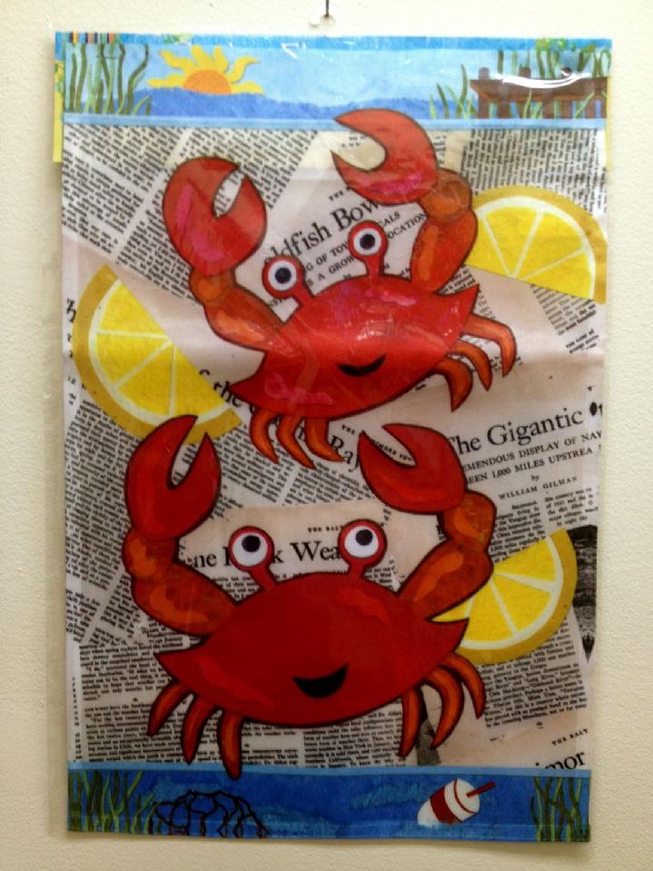 CRAB FLAG BY BALD EAGLE INDUSTRIES AND BALD EAGLE FLAG STORE COMMERCIAL FLAGS AND FLAGPOLES FREDERICKSBURG VA
