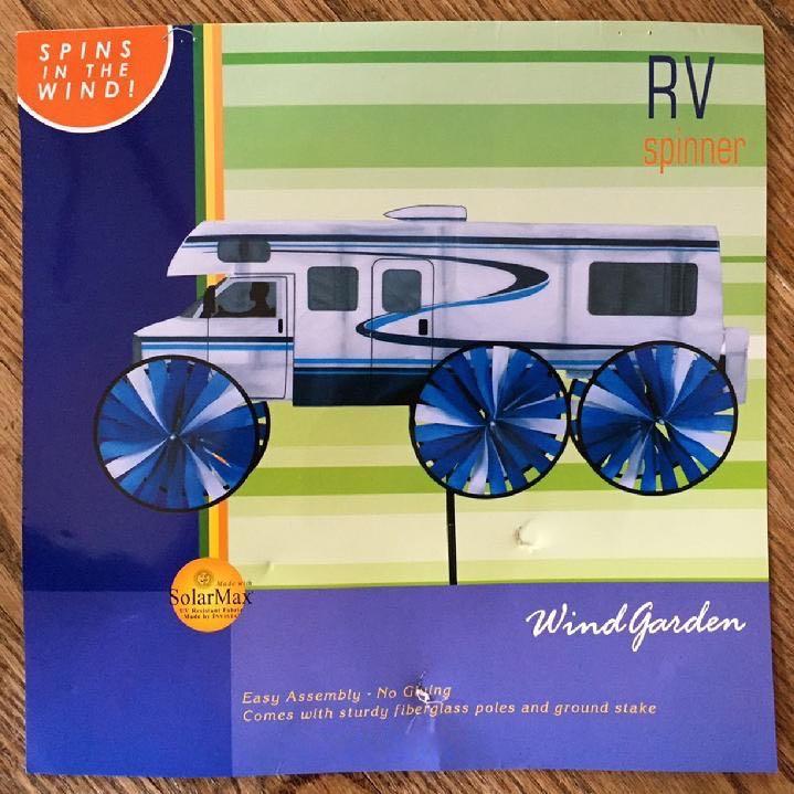premier kites solarmax nylon windgarden large rv spinner whirligig at bald eagle flag store, from our collection of kites, windsocks, whirligigs, garden flags and garden spinners  