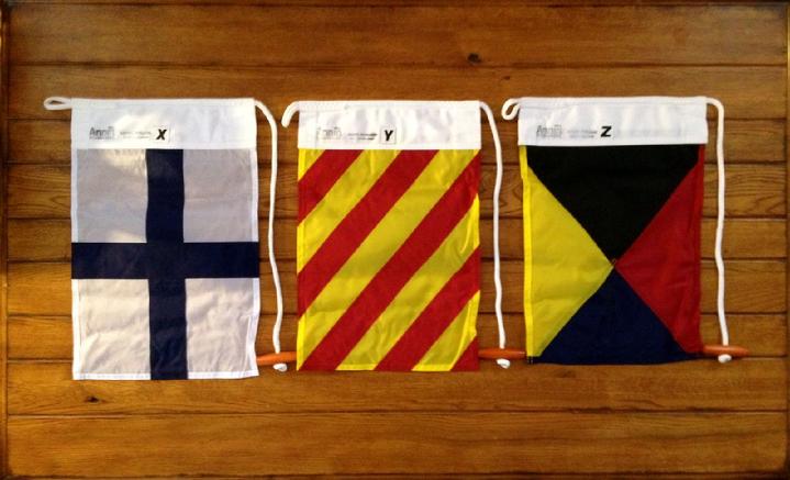 annin flag code signal flag set x y z from bald eagle industries at bald eagle flag store serving richmond,hampton, newport news, norfolk, va beach, arlington, alexandria, fairfax, winchester, harrisonburg, roanoke