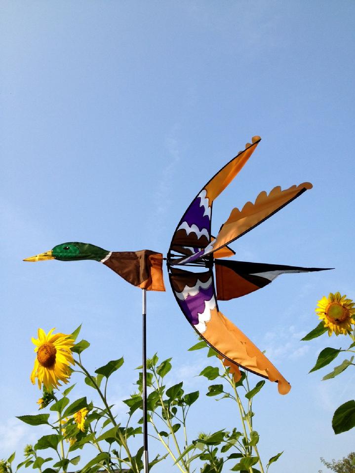 Mallard Duck Garden Spinner by BALD EAGLE FLAG STORE 540-374-3480 BALDEAGLEINDUSTRIES.COM  oldest commercial flagpole and flag store in Fredericksburg serving Richmond, Petersburg, Hampton, Newport News, Norfolk, Va Beach, Arlington, Alexandria, Fairfax, Springfield, Woodbridge, Quantico Mrine Corps Base, Stafford