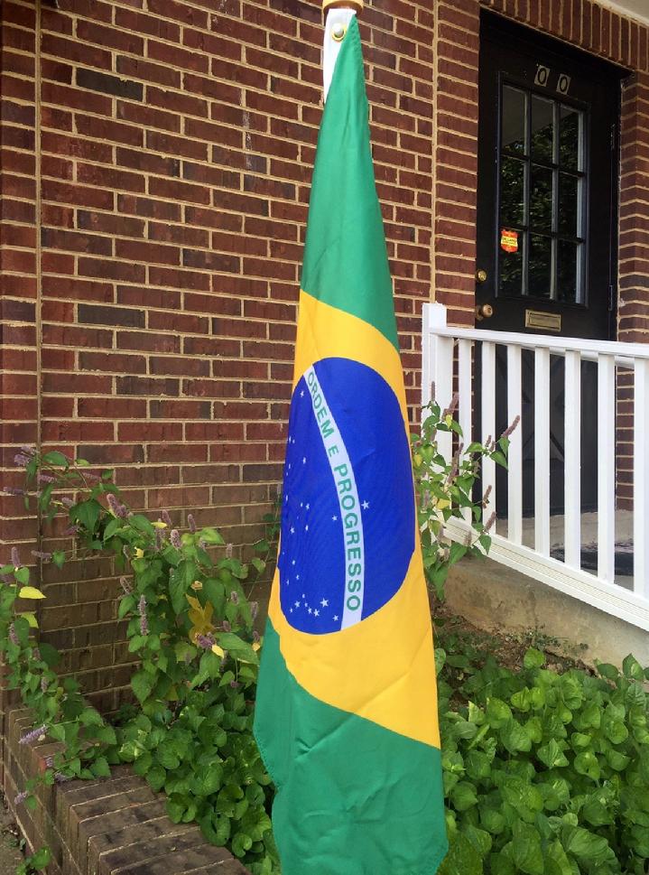 BRAZIL FLAG INTERNATIONAL FLAG SALES BY BALD EAGLE FLAG STORE DIVISION OF BALD EAGLE INDUSTRIES 540-374-3480 PHOTOGRAPH BY BALDEAGLEINDUSTRIES.COM
