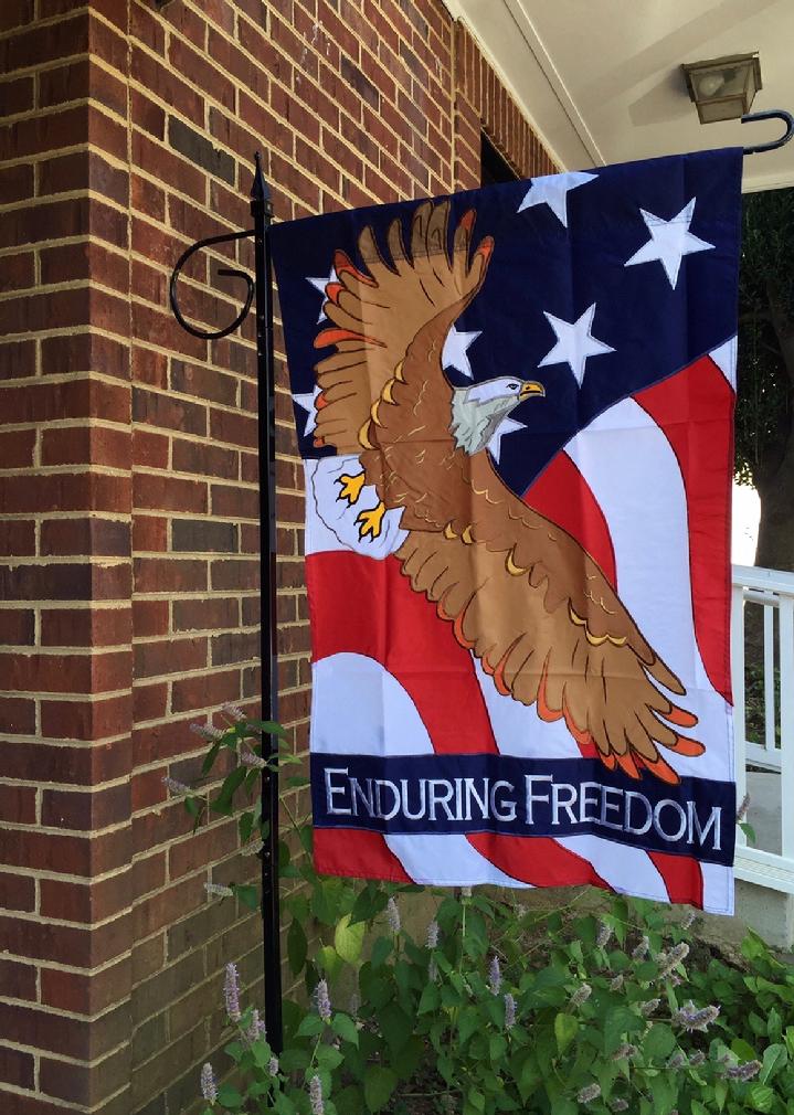 ENDURING FREEDOM FLAG FOR SALE BY BALD EAGLE FLAG STORE FREDERICKSBURG VA USA 540-374-3480 PHOTOGRAPH BY BALDEAGLEINDUSTRIES.COM