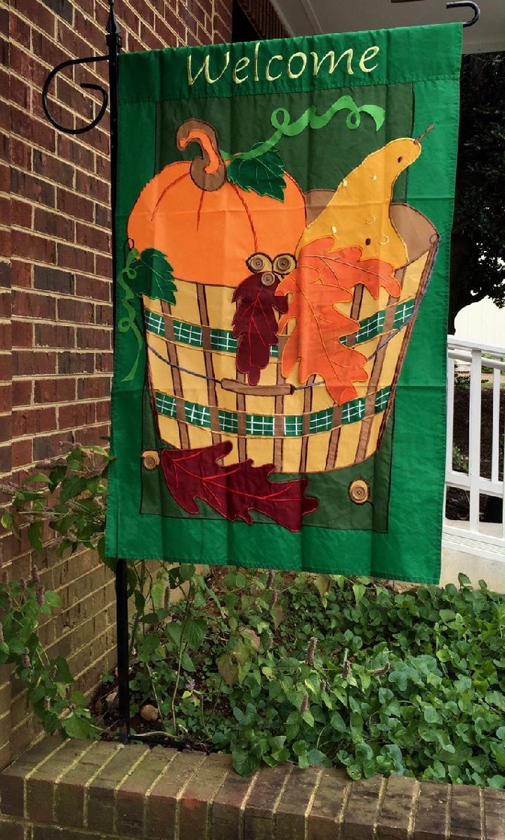 WELCOME FLAG FALL FLAG BY BALD EAGLE FLAG STORE FREDERICKSBURG VA USA 540-374-3480 PHOTOGRAPH BY BALDEAGLEINDUSTRIES.COM
