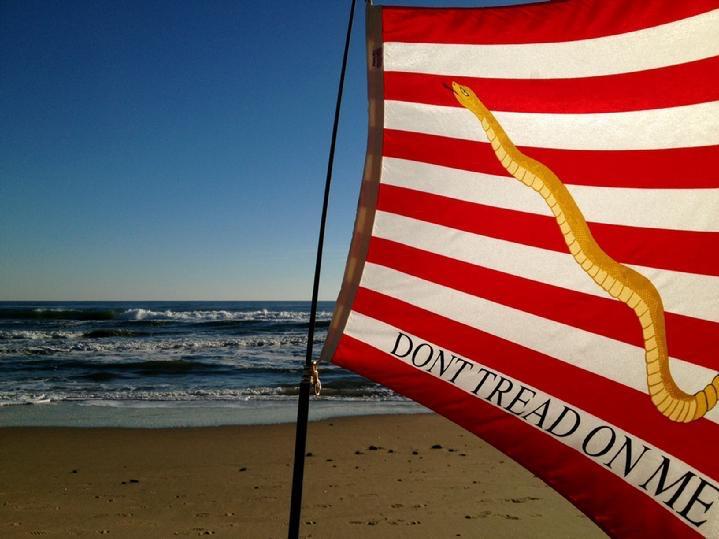 FIRST NAVY JACK FLAG BY BALD EAGLE FLAG STORE DIVISION OF BALD EAGLE INDUSTRIES FREDERICKSBURG VA USA 540-374-3480 PHOTOGRAPH BY BALDEAGLEINDUSTRIES.COM