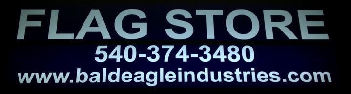 FLAG SALE AT BALD EAGLE FLAG STORE FREDERICKSBURG VA USA 540-374-3480 PHOTOGRAPH BY BALDEAGLEINDUSTRIES.COM