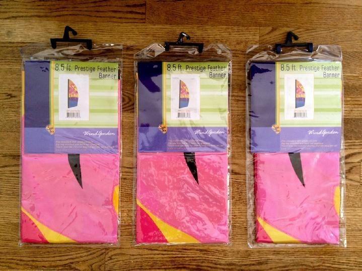 VINTAGE FISH FLAG, HERON FLAG, FLAMINGO FLAG, PARROT FLAG, PIRATE FLAG, FROG FLAG, HUMMINGBIRD FLAG, BUTTERFLY FLAG AND LADYBUG FLAG BY BALD EAGLE FLAG STORE USA, PHOTOGRAPH BY BALDEAGLEINDUSTRIES.COM (540) 374-3480