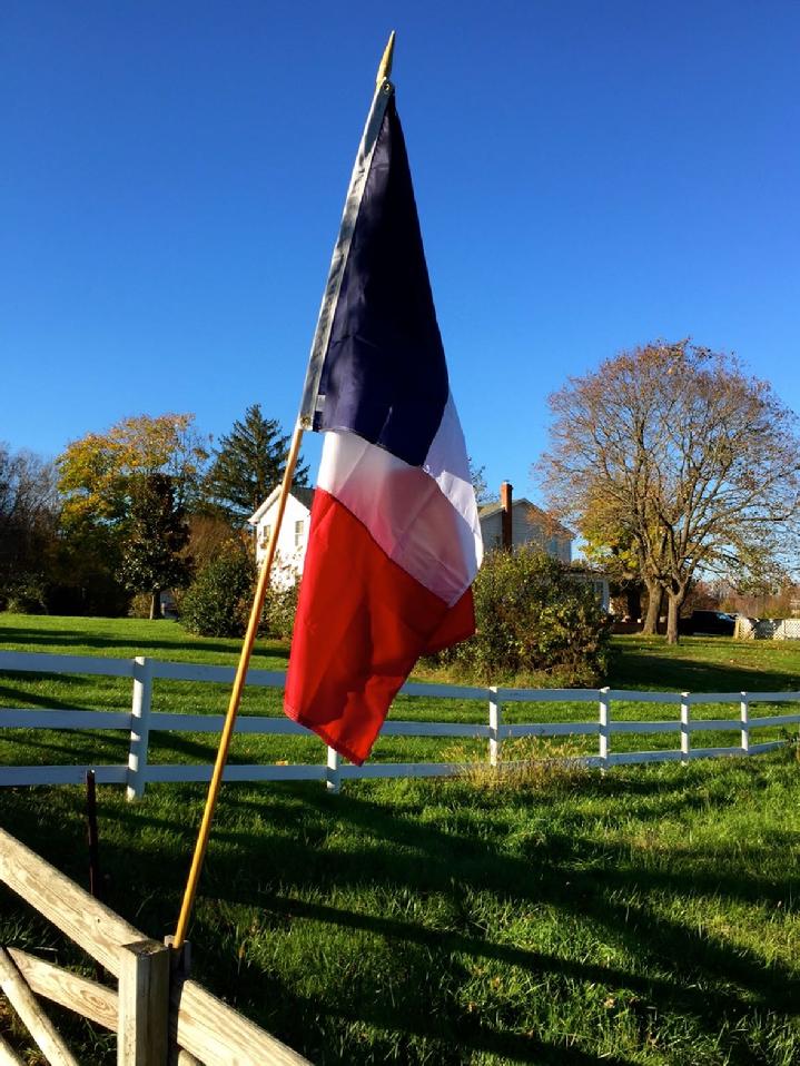 FRANCE FLAG BY BALD EAGLE FLAG STORE FREDERICKSBURG VIRGINIA (540) 37403480