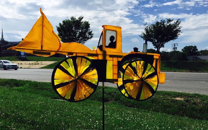 FRONT END LOADER SPINNER BY BALD EAGLE FLAG STORE AMERICAN FLAG FLAGPOLE AND FLAG PRODUCT SINCE 1979 (540) 374-3480
