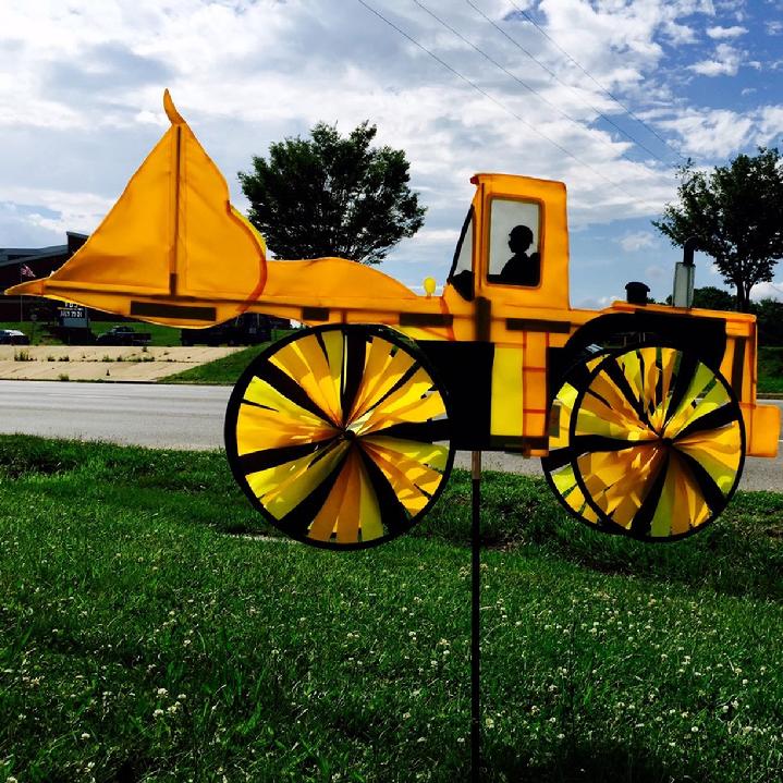 FRONT END LOADER SPINNER BY BALD EAGLE FLAG STORE AMERICAN FLAG FLAGPOLE AND FLAG PRODUCT SINCE 1979 (540) 374-3480