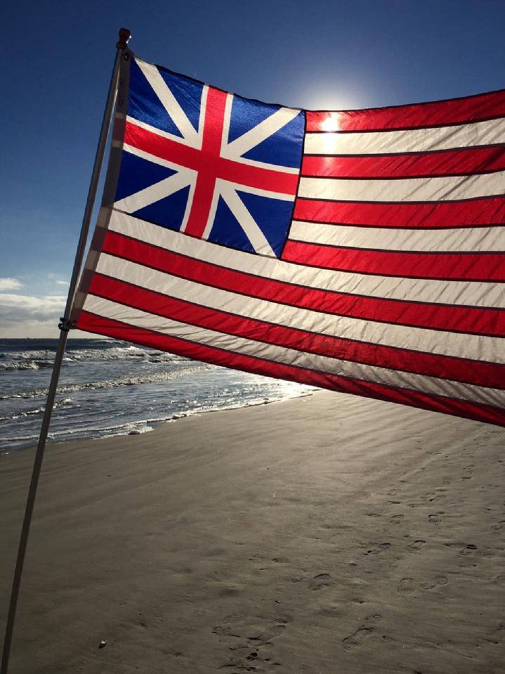 GRAND UNION FLAG BY BALD EAGLE FLAG STORE (540) 374-3480 OLDEST OPERATING FLAGPOLE AND FLAG STORE IN FREDERICKSBURG VA USA SERVING RICHMOND, HAMPTON, NEWPORT NEWS, NORFOLK, VA BEACH, ARLINGTON, ALEXANDRIA, FAIRFAX, WINCHESTER, HARRISONBURG, ROANOKE, WARRENTON, STAFFORD AND QUANTICO MARINE CORPS BASE