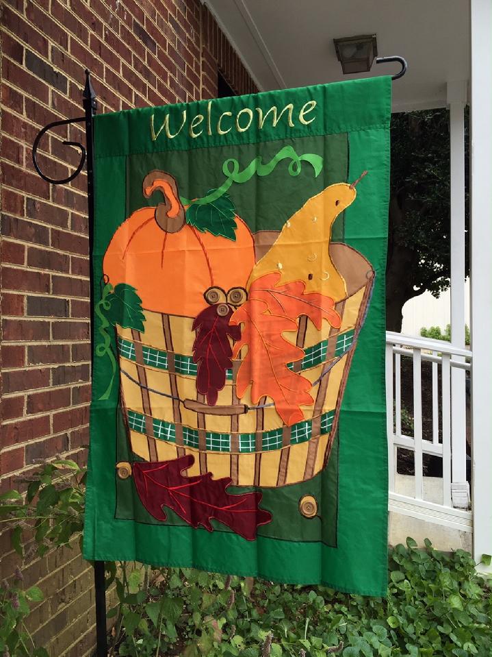 HARVEST FLAG FALL FLAG BY BALD EAGLE FLAG STORE USA 540-374-3480 PHOTOGRAPH BY BALDEAGLEINDUSTRIES.COM