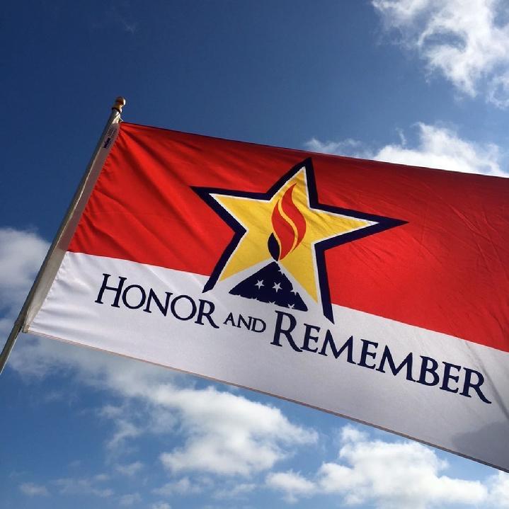 HONOR AND REMEMBER FLAG SALES BY BALD EAGLE FLAG STORE DIVISION OF BALD EAGLE INDUSTRIES 540-374-3480 PHOTOGRAPH BY BALDEAGLEINDUSTRIES.COM