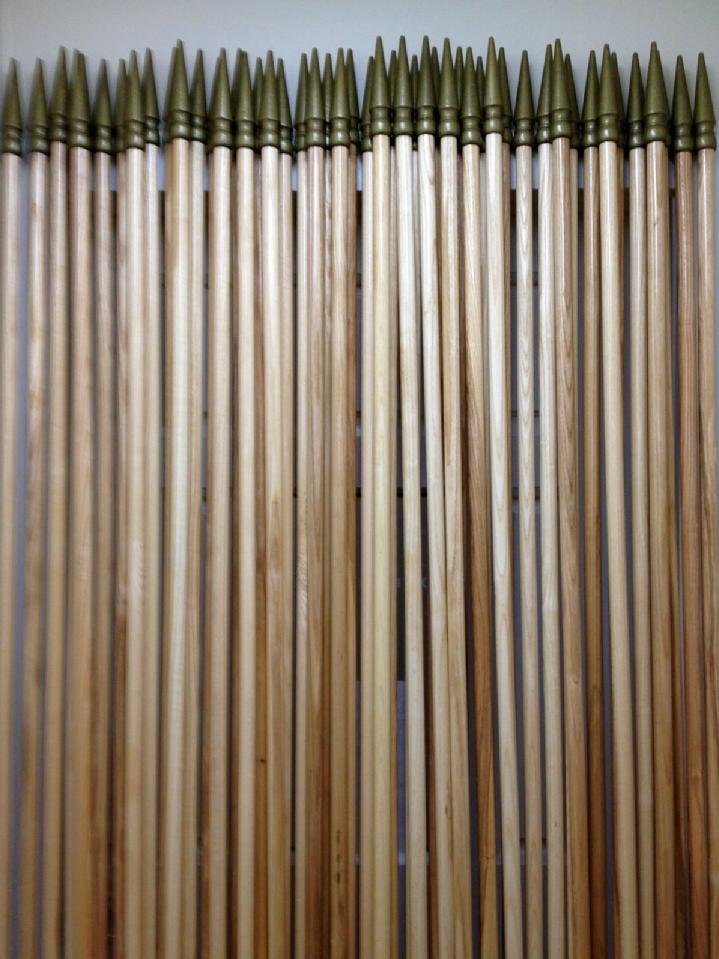 spear top indoor flagpoles for american flags from bald eagle flag store fredericksburg va, choice of 7 foot indoor flagpole or 8 foot indoor flagpole, american flags and flagpoles made in america