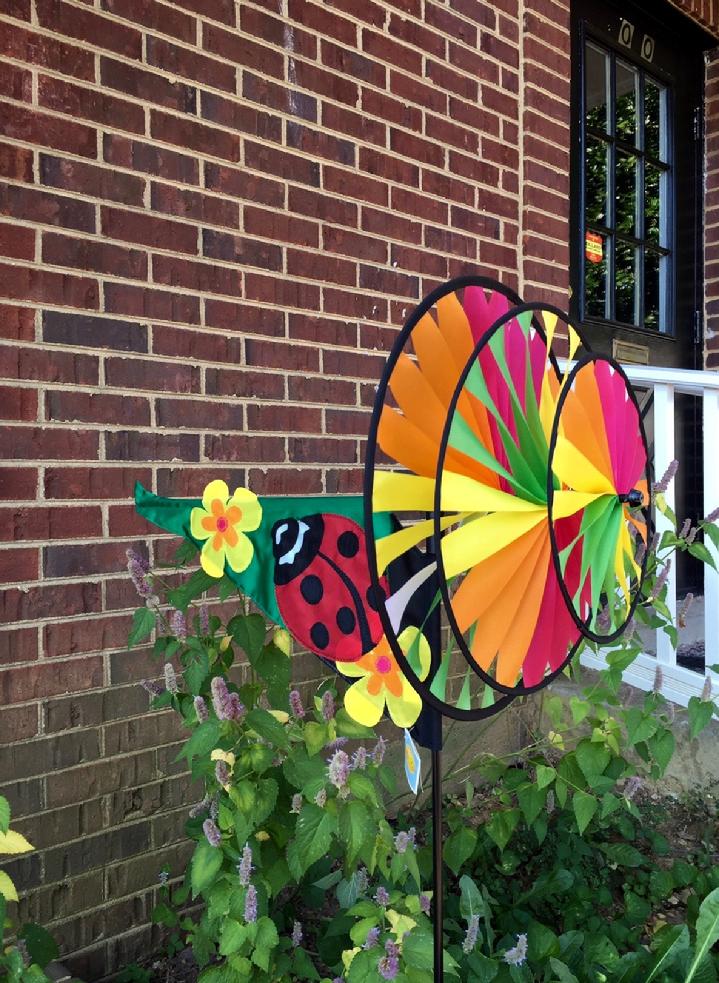 LADYBUG TRIPLE SPINNER BY BALD EAGLE FLAG STORE FREDERICKSBURG VIRGINIA 540-374-3480 PHOTOGRAPH BY BALDEAGLEINDUSTRIES.COM