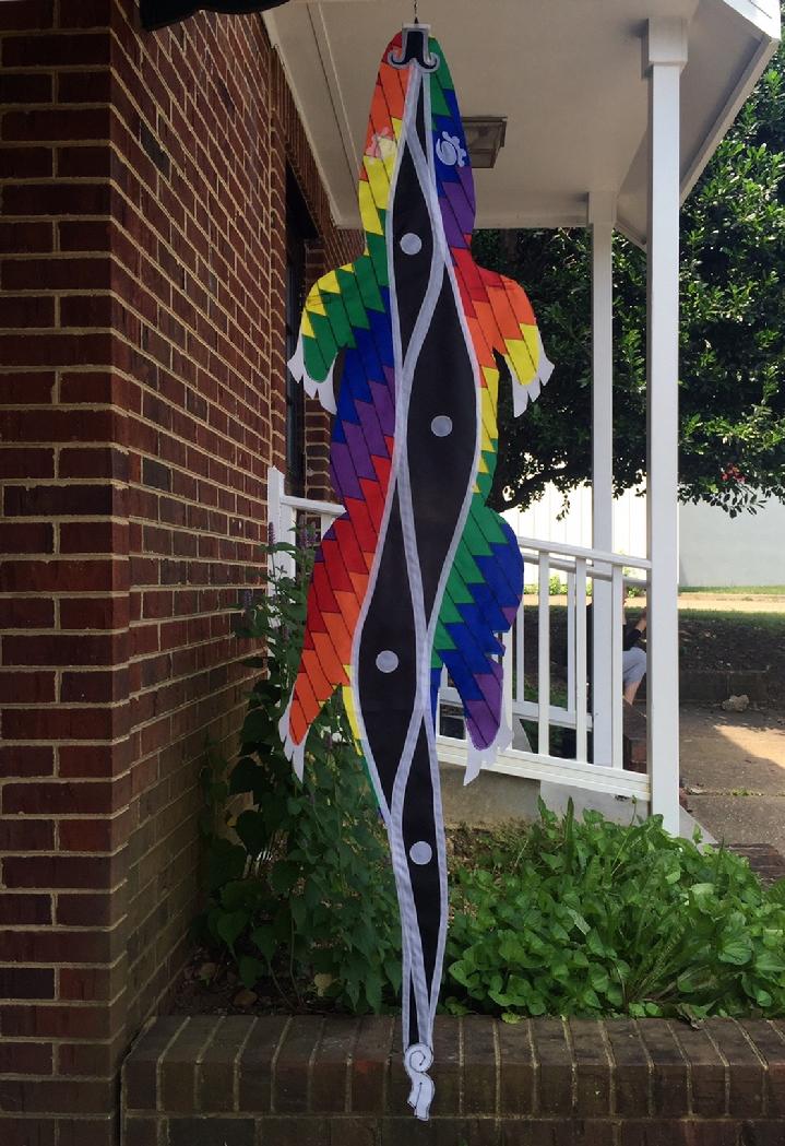 MAYAN ALLIGATOR FLAG SALE BY BALD EAGLE FLAG STORE FREDERICKSBURG VIRGINIA USA, 540-374-3480 PHOTOGRAPH BY BALDEAGLEINDUSTRIES.COM