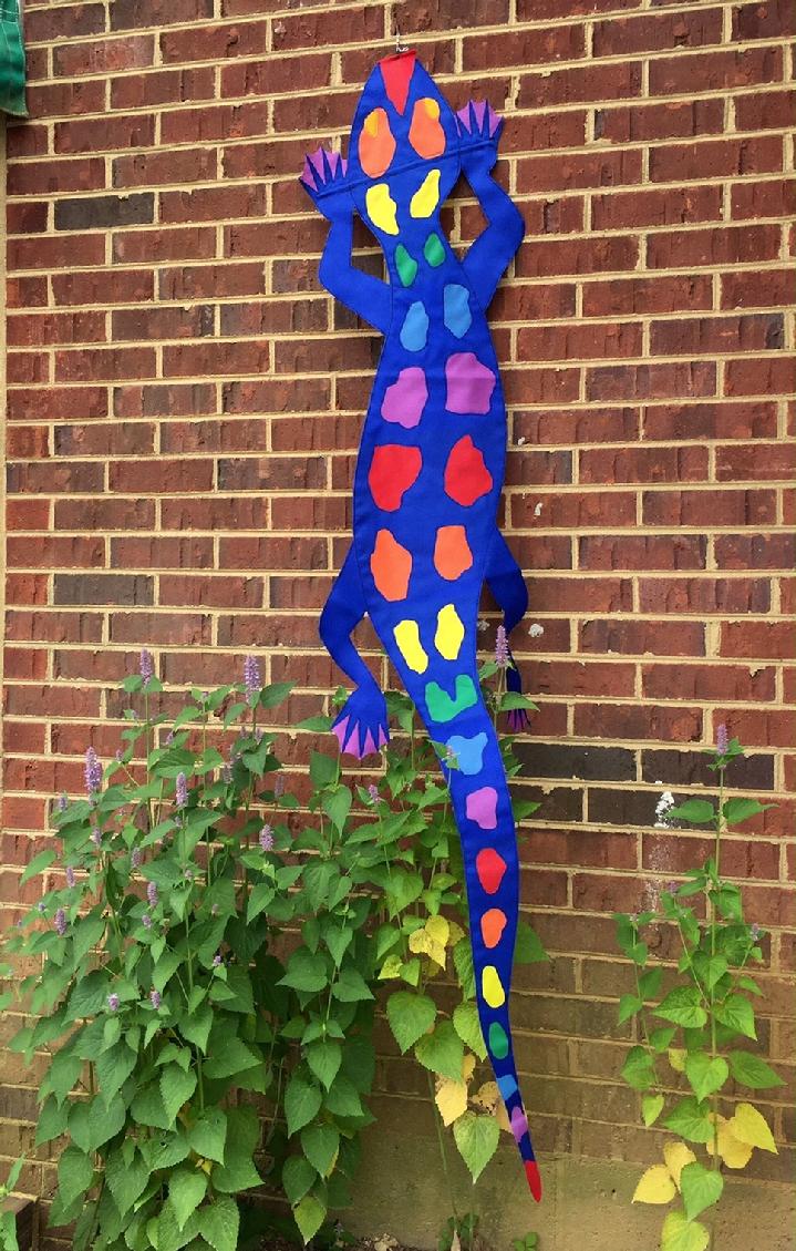 RAINBOW SALAMANDER HANGING BANNER SALES BY BALD EAGLE FLAG STORE FREDERICKSBURG VA USA, 540-374-3480 PHOTOGRAPH BY BALDEAGLEINDUSTRIES.COM