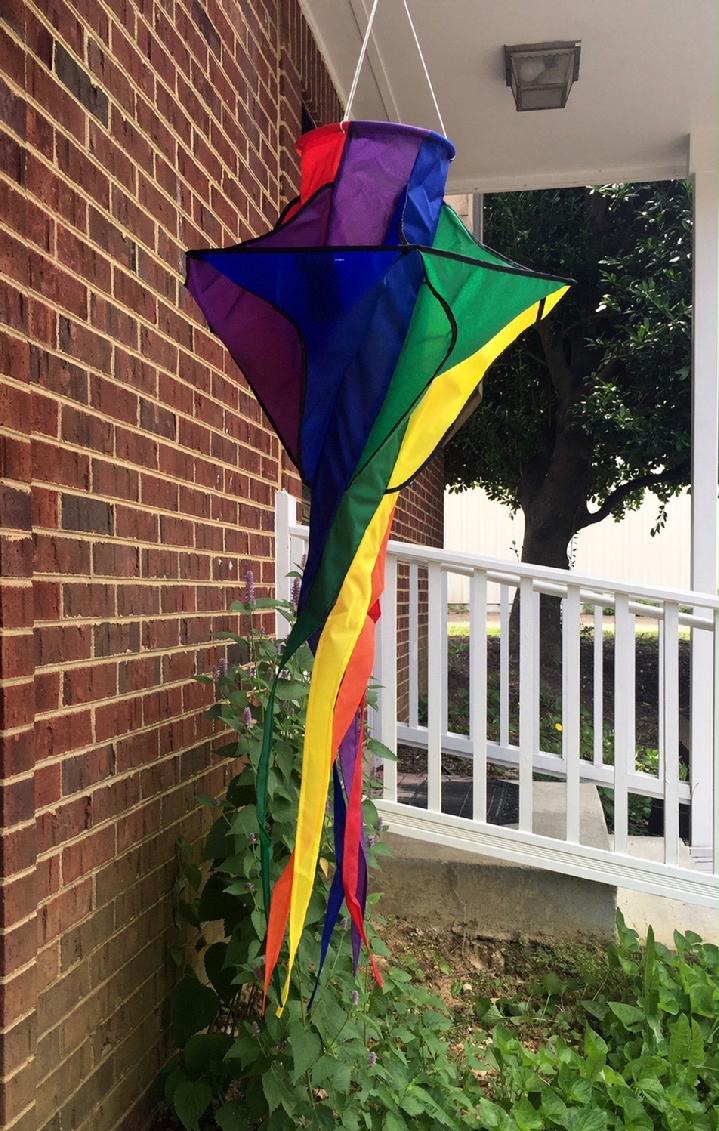 RAINBOW WINDSOCK SALES AND RAINBOW FLAG SALES BY BALD EAGLE FLAG STORE FREDERICKSBURG VA USA, 540-374-3480 PHOTOGRAPH BY BALDEAGLEINDUSTRIES.COM