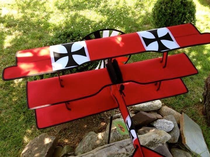 RED BARON TRIPLANE SPINNER AIRPLANE SPINNER BY BALD EAGLE FLAG STORE FREDERICKSBURG VA USA (540) 374-3480 PHOTOGRAPH BY BALDEAGLEINDUSTRIES.COM
