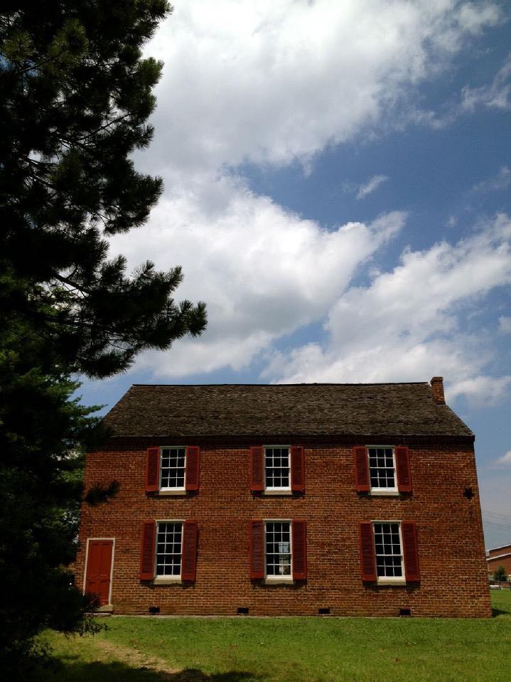 HISTORIC SALEM CHURCH is just a short walk from BALD EAGLE FLAG STORE, the oldest operating commercial flagpole and flag store in Fredericksburg VA  540-374-3480 baldeagleindustries.com