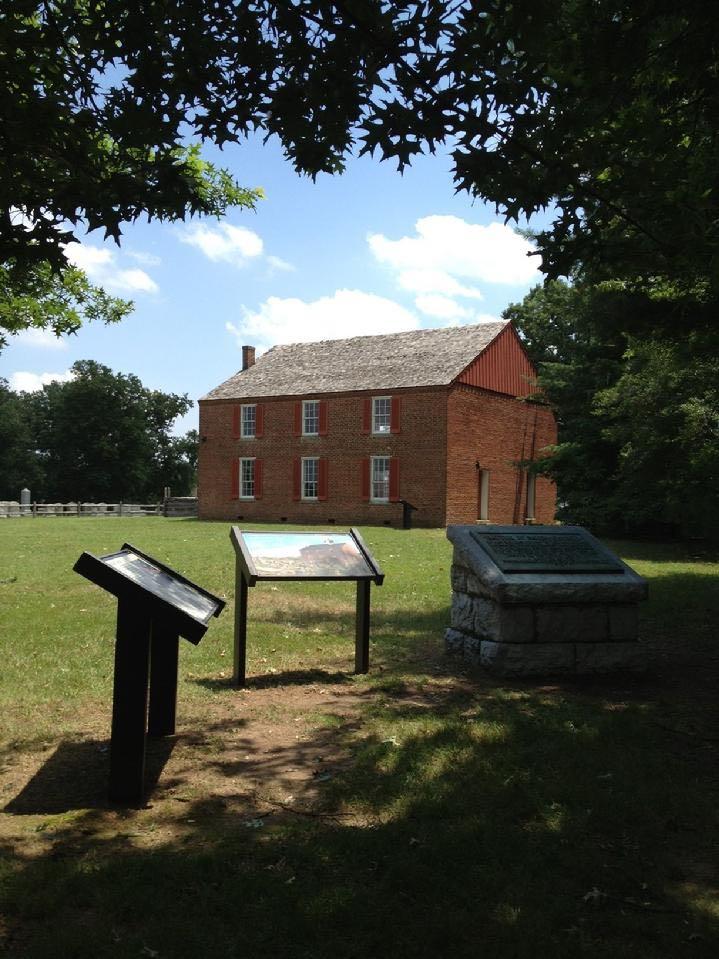 HISTORIC SALEM CHURCH is just a short walk from BALD EAGLE FLAG STORE, the oldest operating commercial flagpole and flag store in Fredericksburg VA  540-374-3480 baldeagleindustries.com
