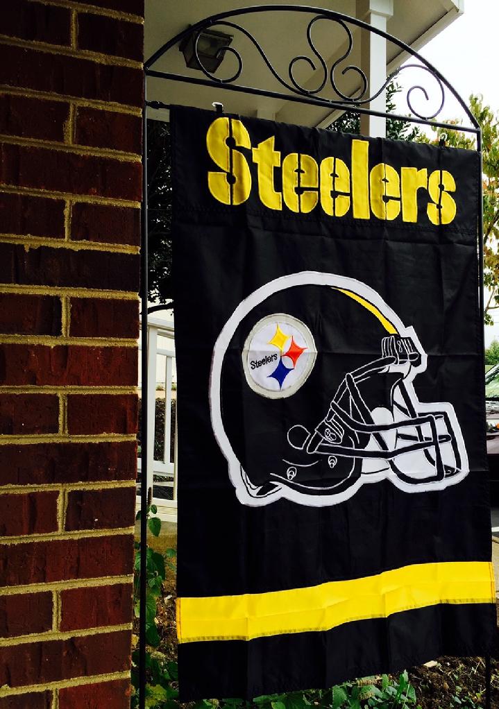 STEELERS FLAG NFL FLAG BY BALD EAGLE FLAG STORE FREDERICKSBURG VA USA, PHOTOGRAPH BY BALDEAGLEINDUSTRIES.COM (540) 374-3480 FLAG AND FLAGPOLE SALES BY BALD EAGLE INDUSTRIES SERVING RICHMOND, HAMPTON, NEWPORT NEWS, NORFOLK, VA BEACH, ARLINGTON, ALEXANDRIA, FAIRFAX, QUANTICO, STAFFORD