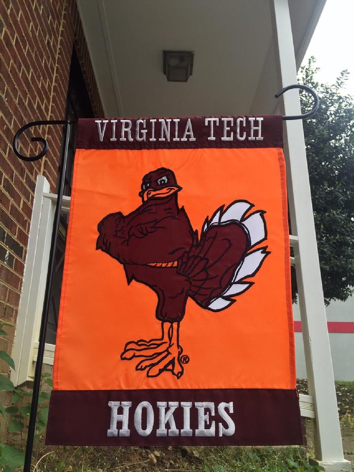HOKIES FLAG SALE VIRGINIA TECH FLAG SALE BY BALD EAGLE FLAG STORE DIVISION OF BALD EAGLE INDUTRIES, PHOTOGRAPH BY BALDEAGLEINDUSTRIES.COM (540) 374-3480 FLAGPOLE SALES VA