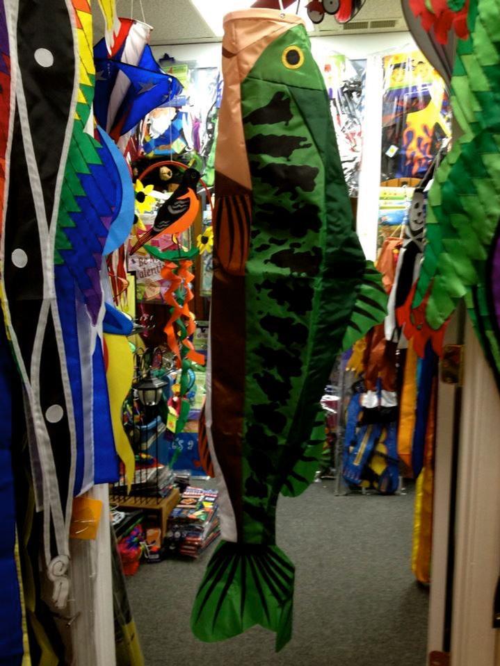 bald eagle flag store premier kites bass windsock at bald eagle kite shop fredericksburg va