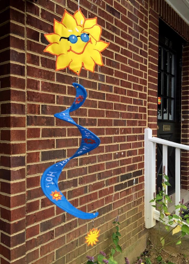 WIND SPINNER, HOT HOT HOT WIND SPINNER BY BALD EAGLE FLAG STORE FREDERICKSBURG VA USA 540-374-3480 PHOTOGRAPH BY BALDEAGLEINDUSTRIES.COM